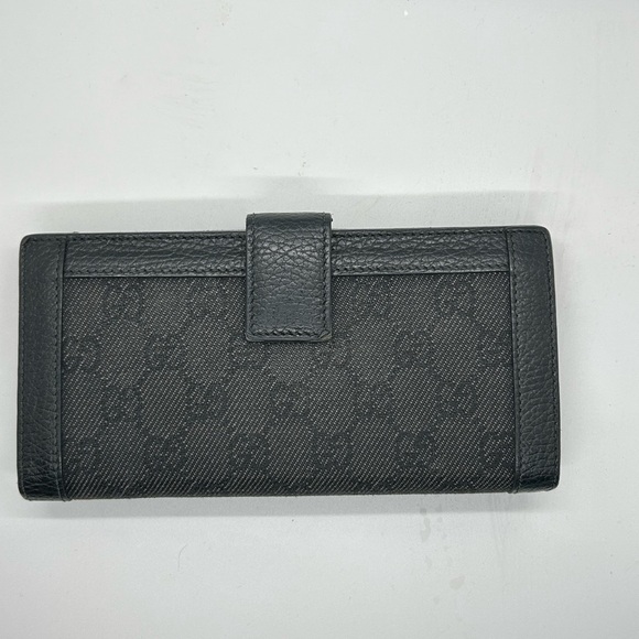 Black Gucci GG Wallet - Picture 2 of 6